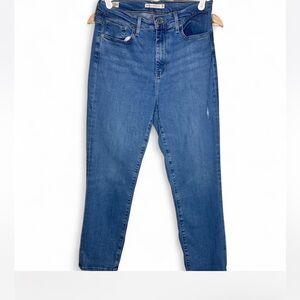 Levi’s High Rise Straight Jeans